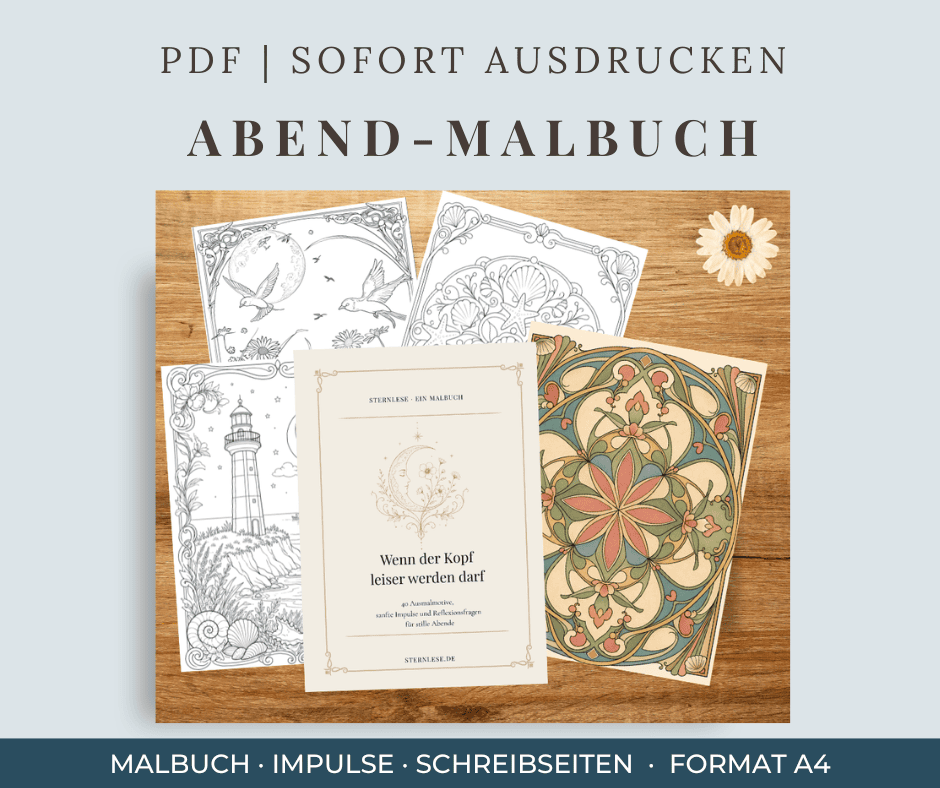 Abend-Malbuch für Erwachsene